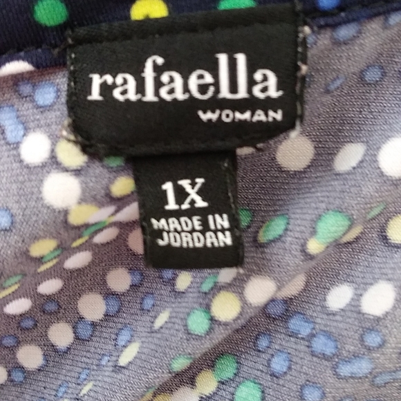 Rafaella Woman Sleeveless Top Size 1X - Picture 6 of 8